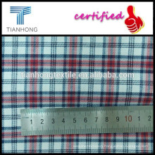 100% cotton yarn dyed fabr/check fabric/ cotton twill fabric/shirting fabric/cotton shirt fabric/reactive dyed textile